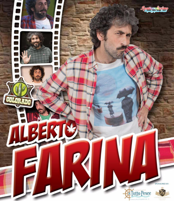 Alberto Farina è nato a Roma il 21 ottobre 1971