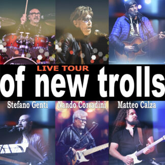 Gianni Blleno batterista e cantante, Nico Di Palo chitarrista tastierista e cantante dei New Trolls