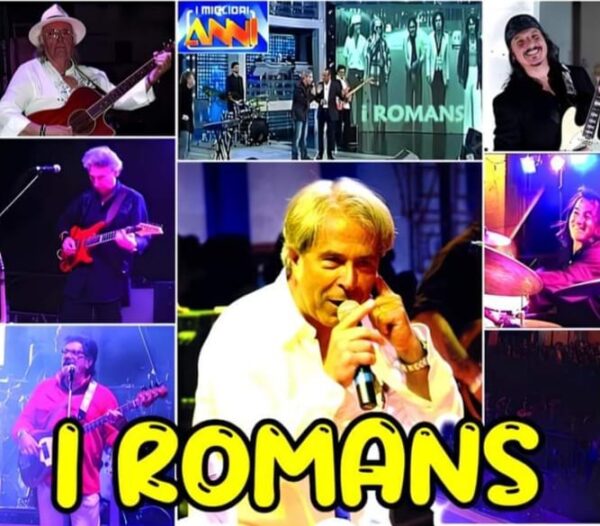 Daniele Montenero voce solista della band musicale I Romans