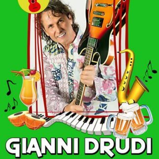 Gianni Drudi è nato a Santarcangelo di Romagna il 16 maggio 1968